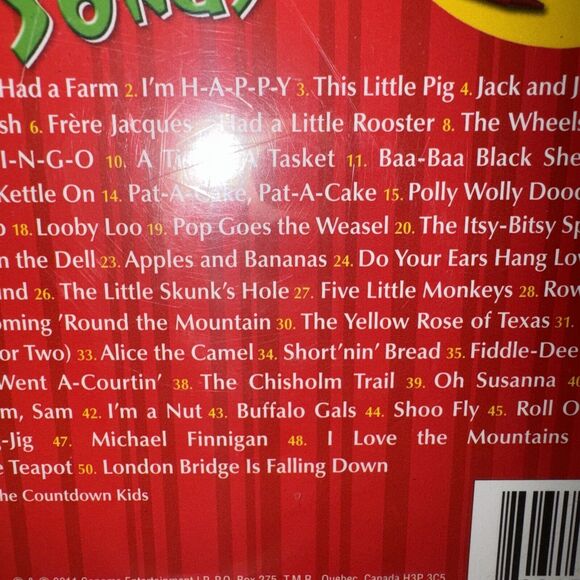 NEW - 50 Silly Songs by The Countdown Kids Activity kit (Stickers Crayo CD) Seal - Picture 6 of 8